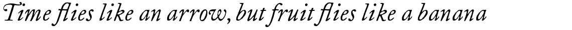 ITC Founder's Caslon Std 12 Italic