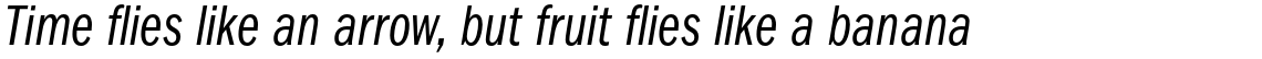 ITC Franklin Gothic Std Compressed Book Italic