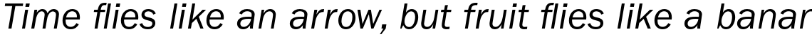 ITC Franklin Gothic Std Book Italic