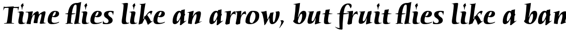 ITC Humana Std Bold Italic