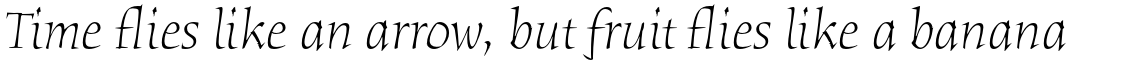 ITC Humana Std Light Italic