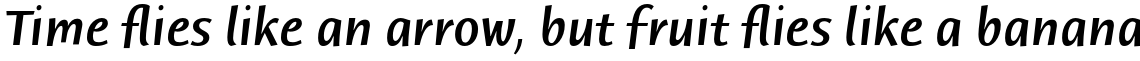 ITC Humana Sans Std Medium Italic
