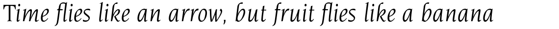 ITC Novarese Std Book Italic