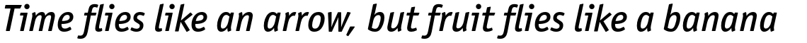 ITC Officina Sans Std Medium Italic