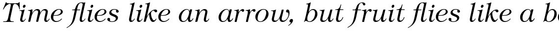 ITC Tiffany Std Light Italic