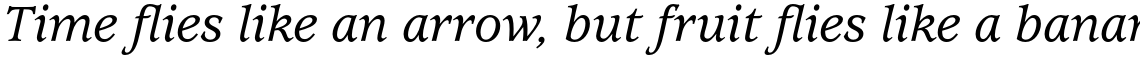 ITC Usherwood Std Medium Italic