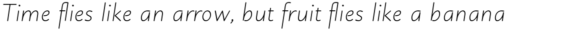 Julius Primary Std Light Italic