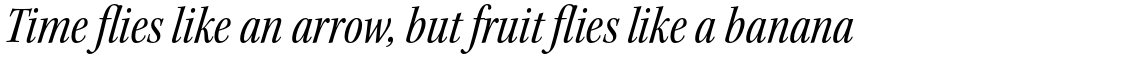 Kepler Std Condensed Italic Subhead