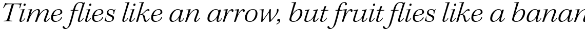 Kepler Std Light Extended Italic Subhead