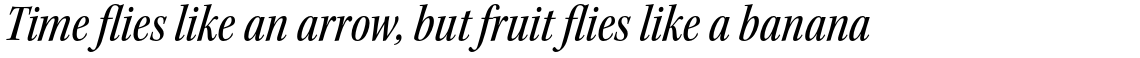 Kepler Std Medium Condensed Italic Subhead