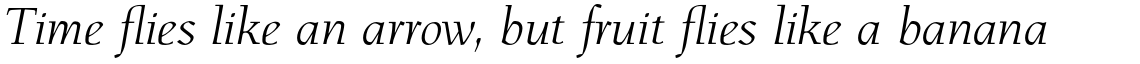 Menhart Pro Display Italic