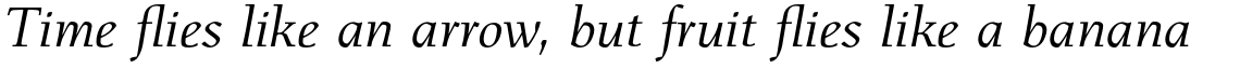 Menhart Pro Italic