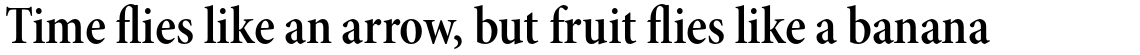 Minion Pro SemiBold Condensed Subhead