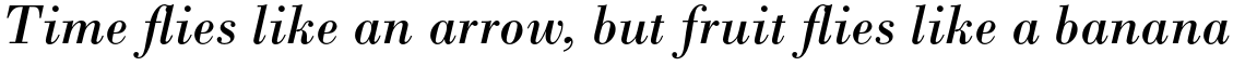 Monotype Bodoni Std Italic