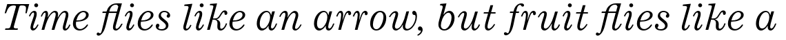 Monotype Ionic Std Italic