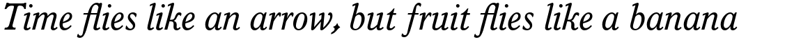 Monotype Italian Old Style Std Italic