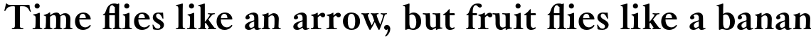 Monotype Janson Pro Bold