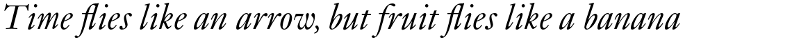 Monotype Janson Pro Italic
