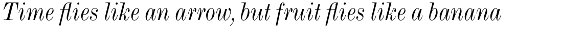Monotype Modern Std Condensed Italic