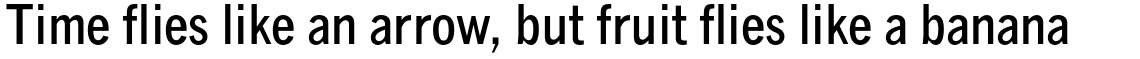 Monotype News Gothic Std Bold Condensed