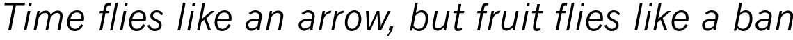 Monotype News Gothic Pro Italic