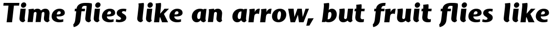 Mosquito Std Black Italic