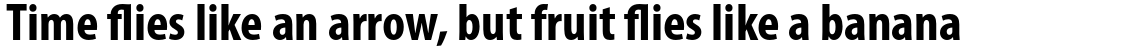Myriad Pro Bold Condensed