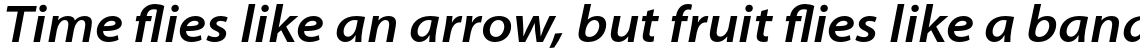 Myriad Pro SemiBold Semi Extended Italic