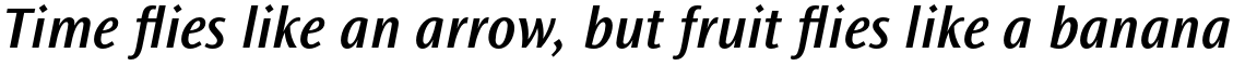 Ocean Sans Std Semi Bold Italic