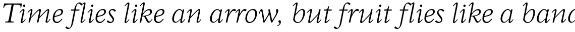Perrywood Std Light Expanded Italic