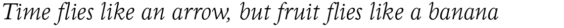 Perrywood Std Light Italic