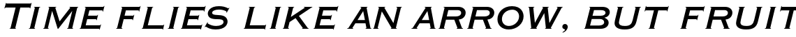 Plate Gothic Std One Two Italic
