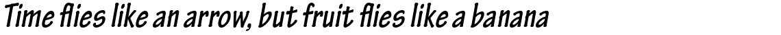 Tekton Pro Condensed Bold Oblique