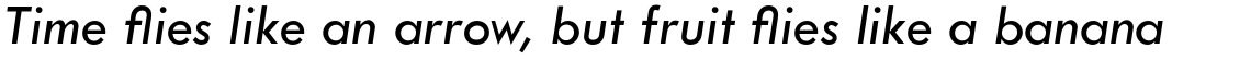 Twentieth Century Std Medium Italic