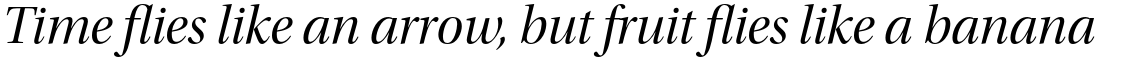 Utopia Std Display Italic