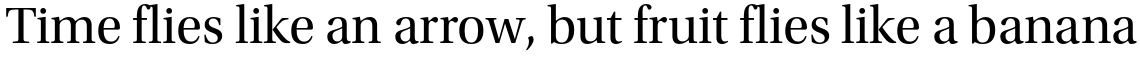 Utopia Std Subhead