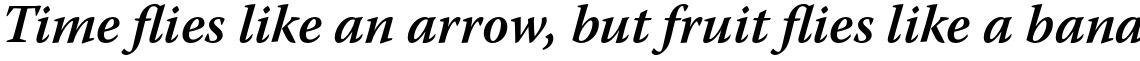Warnock Pro SemiBold Italic