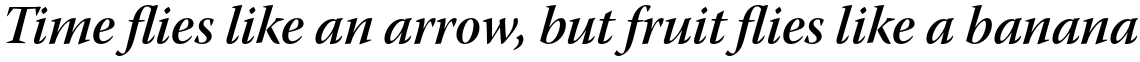 Warnock Pro SemiBold Italic Subhead