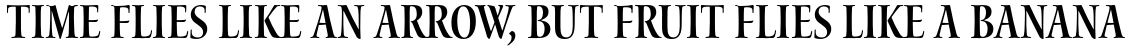 Waters Titling Pro Semibold Condensed