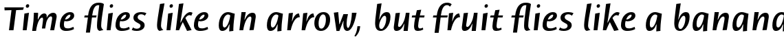 ITC Humana Sans Pro Medium Italic