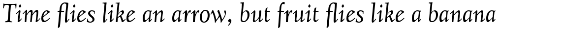 Juliana Text Std Italic