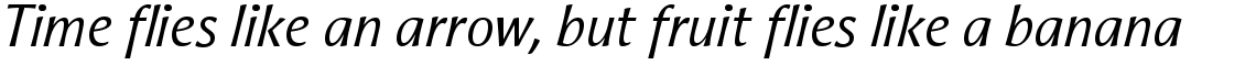 Aeris Pro A Italic