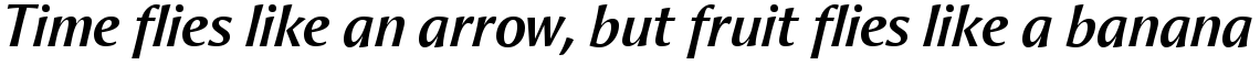 Aeris Pro Title A Bold Italic