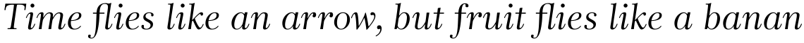 Rabenau Pro Italic