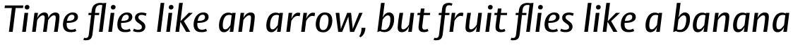 Vesta Pro Medium Italic