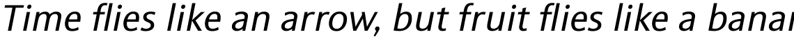 Sinova Pro Italic