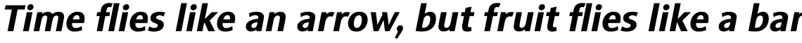 Sinova Pro Bold Italic
