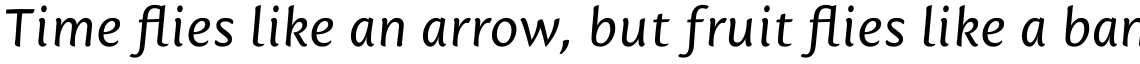Mantika Sans Pro Italic