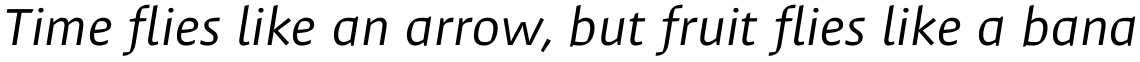 Massif Pro Italic