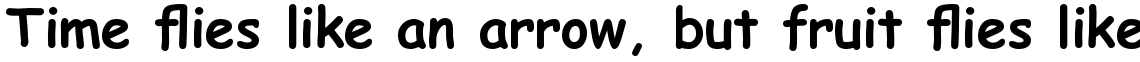 Comic Sans Std Bold